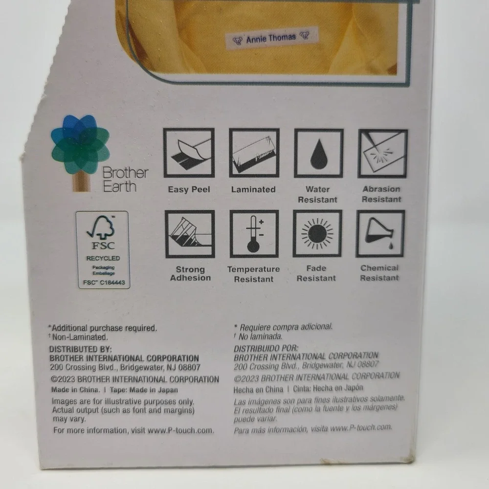 Brother P-Touch PT-D200G Label Maker with Tape Home Office Labeling - Easy Use